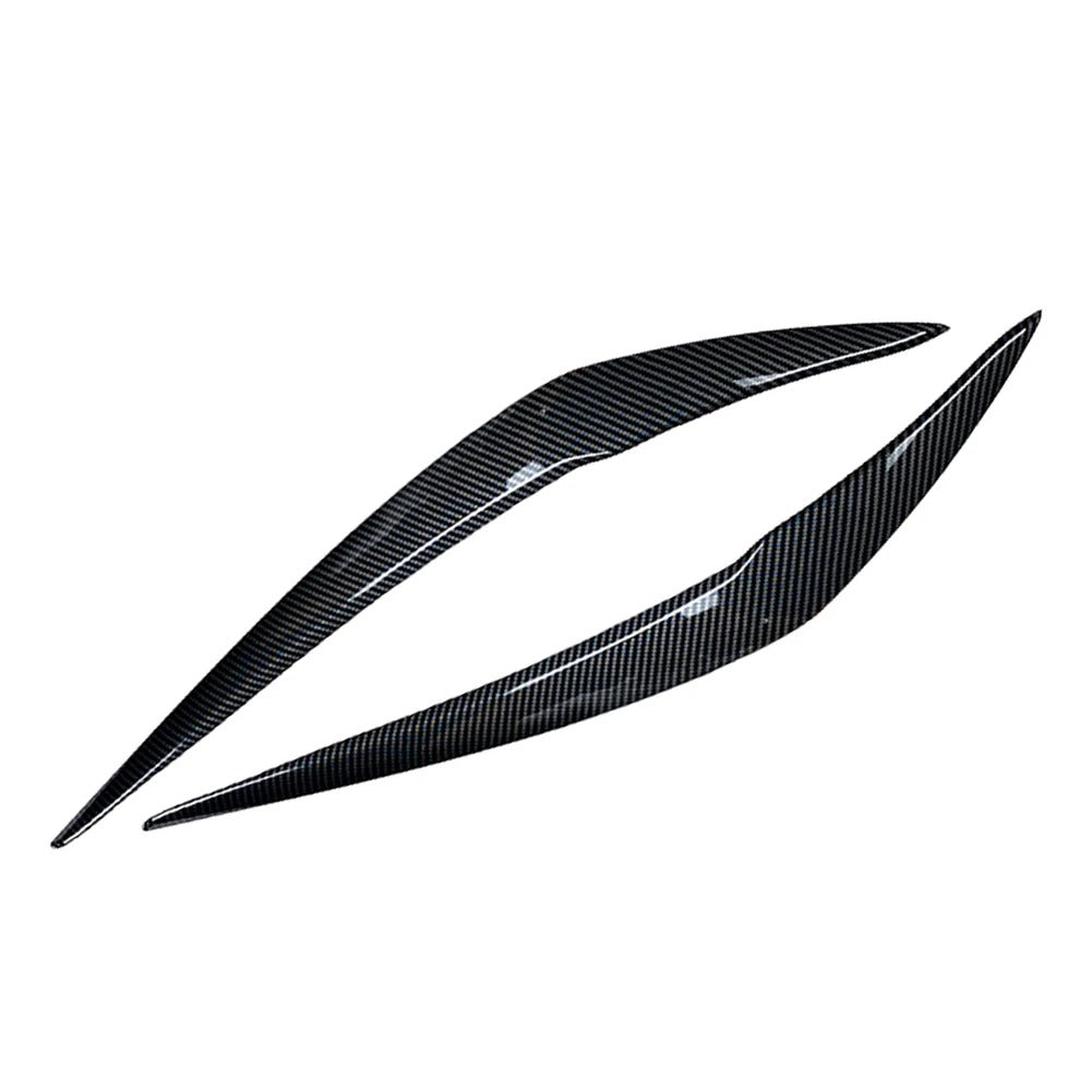 Gloss black/carbon fiber eyelids for BMW 1-Series, F20/F21