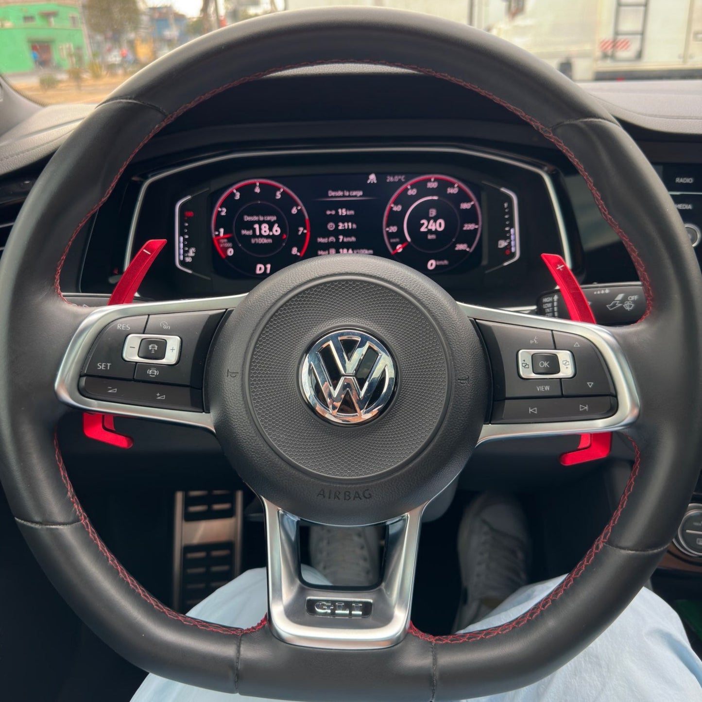 Paddle shifters for VW Golf GTI/R 2014-2020 MK7/7.5